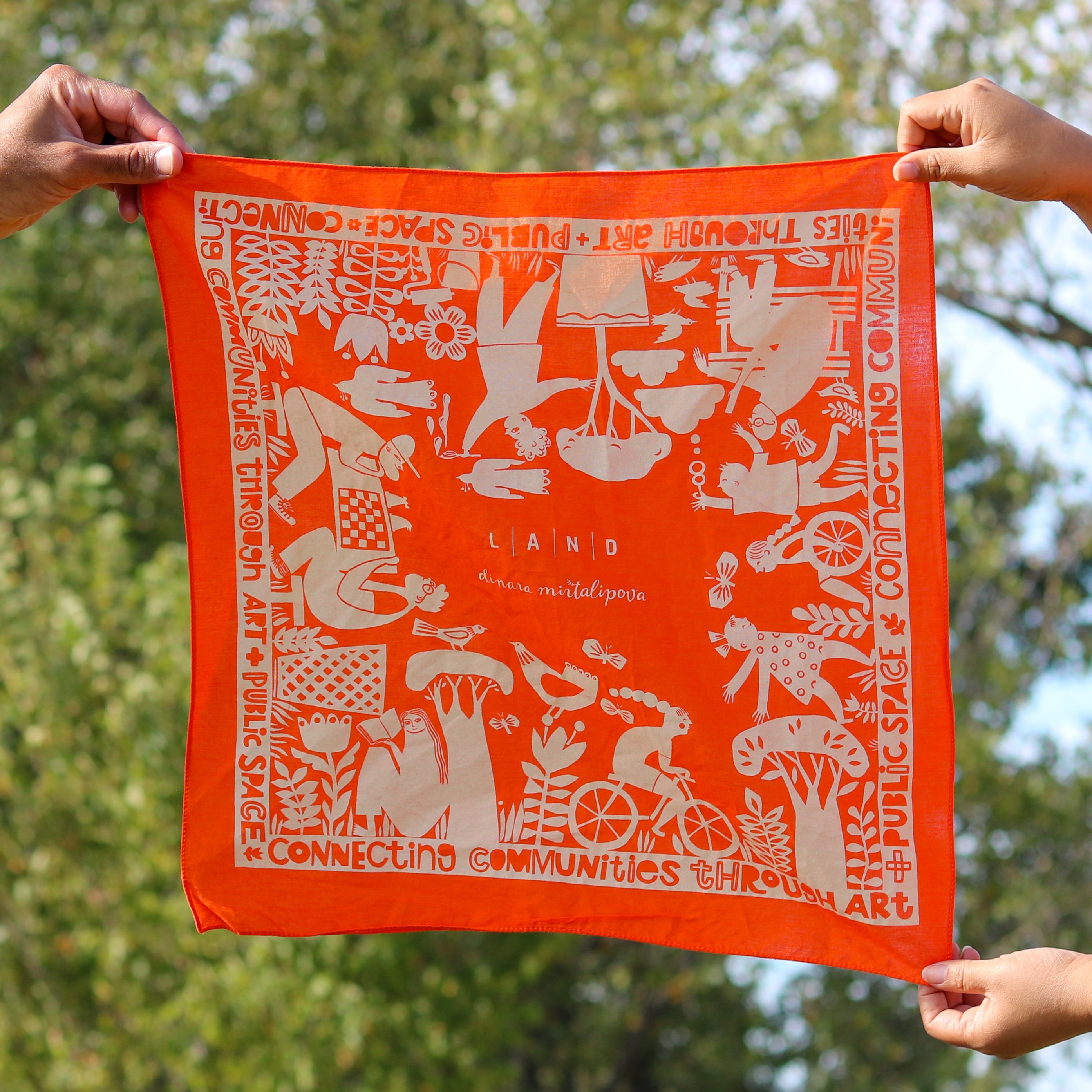 LAND x Dinara Mirtalipova Bandana – LAND studio