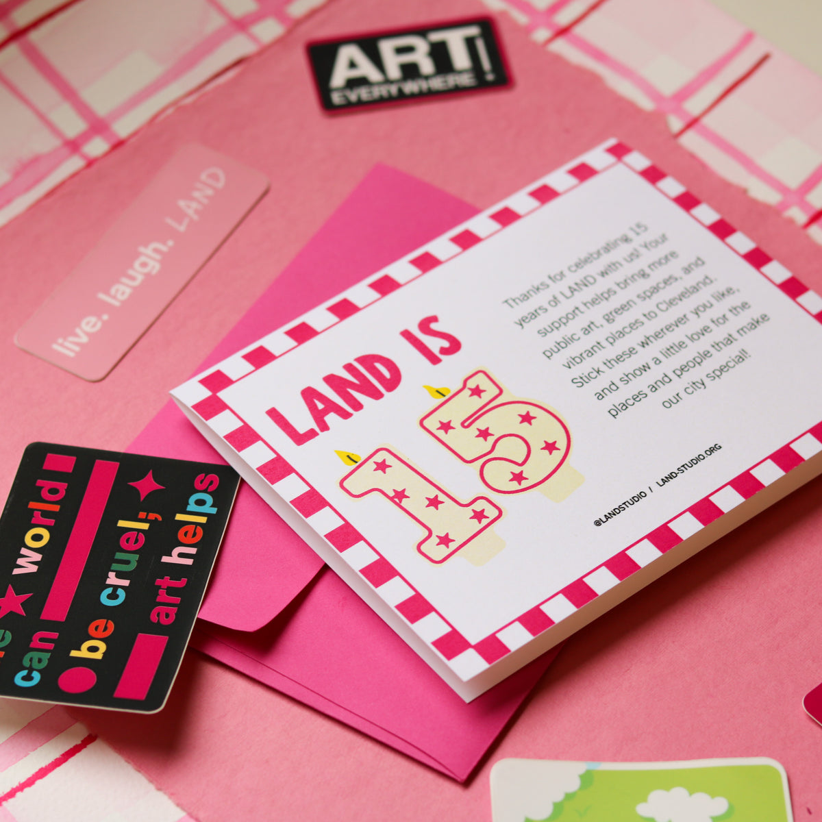 LAND Sticker Pack